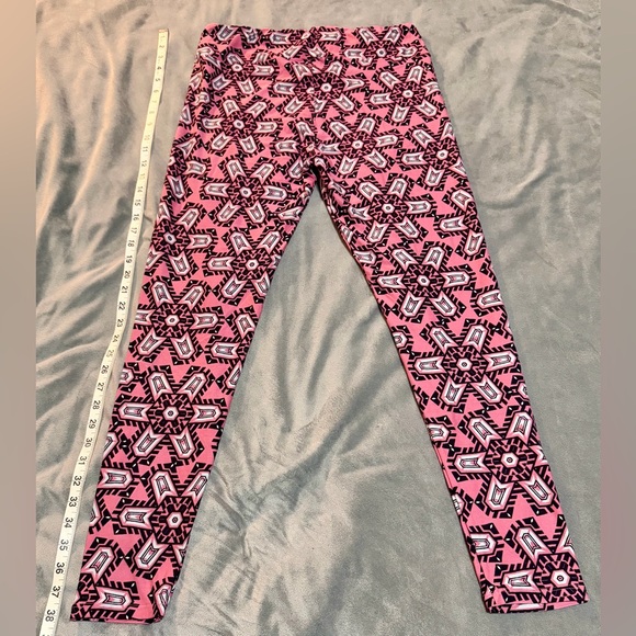 NEW TALL CURVY HIGH WAIST STRETCHY LEGGINGS PICS 4 MEASUREMENTS Valentines Day - Picture 8 of 16